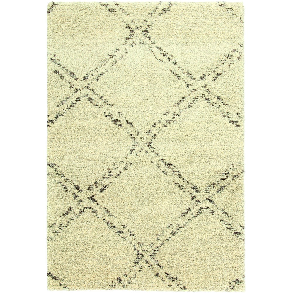 Atlas Berber Criss Cross Rugs 0359 106 in Natural